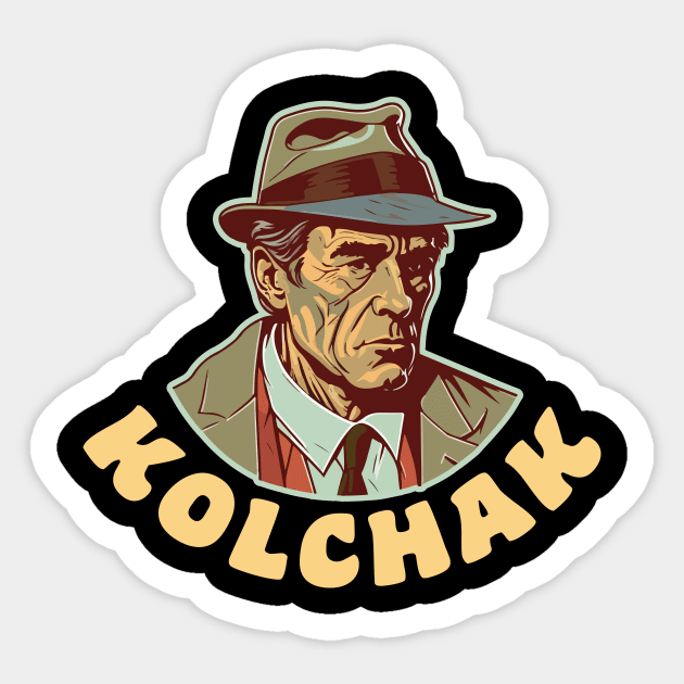 Kolchak Retro Sticker by vectrus